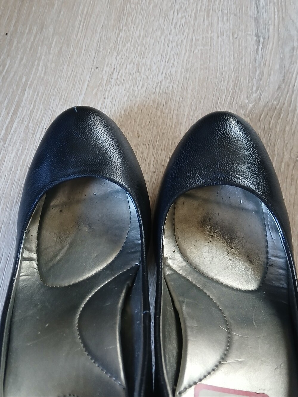 Bandolino Women's Black Leather Pump 4" Heels Classic Boflexible Size 6 - Picture 11 of 16